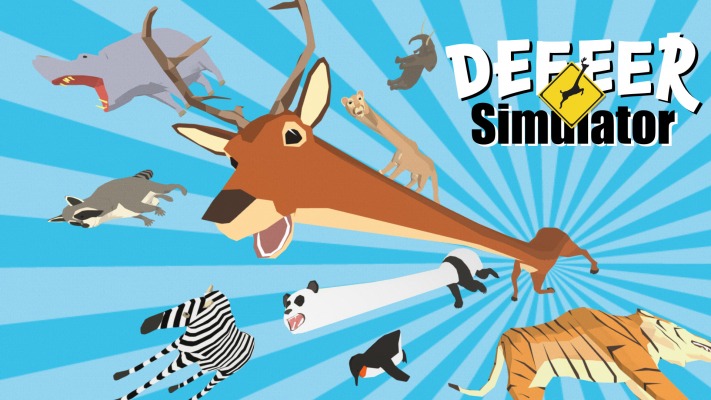DEEEER Simulator. Desktop wallpaper
