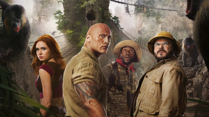 Jumanji: Welcome to the Jungle. Desktop wallpaper