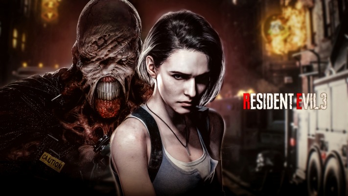 Resident Evil 3 (2020). Desktop wallpaper