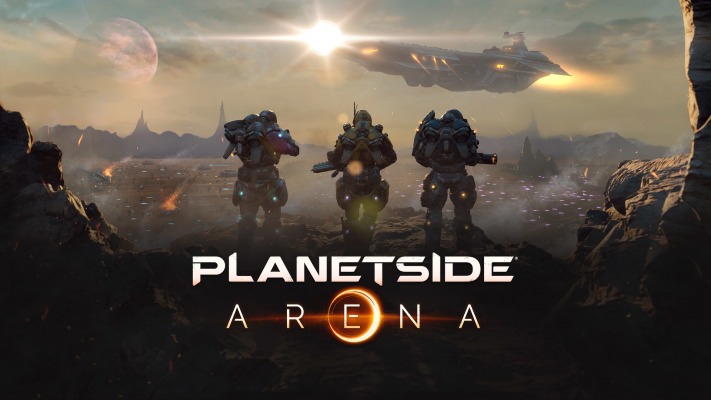 Planetside Arena. Desktop wallpaper