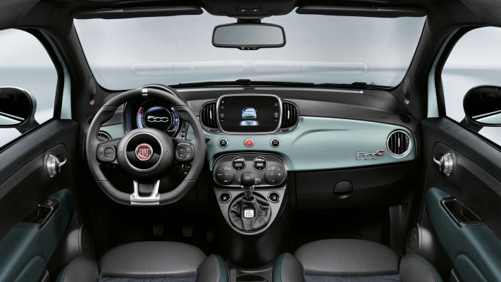 Fiat 500C Hybrid Launch Edition 2020. Desktop wallpaper