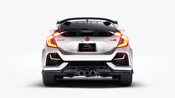 Honda Civic Type R 2020. Desktop wallpaper