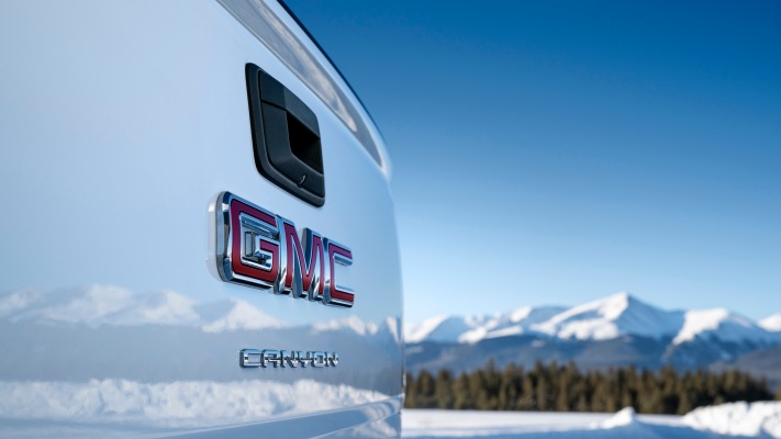 GMC Canyon AT4 2021. Desktop wallpaper