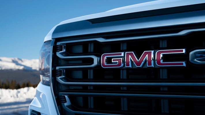 GMC Canyon AT4 2021. Desktop wallpaper