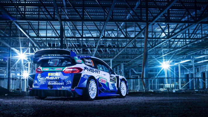 Ford Fiesta WRC M-Sport Livery 2020. Desktop wallpaper