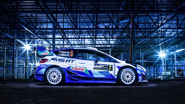 Ford Fiesta WRC M-Sport Livery 2020. Desktop wallpaper