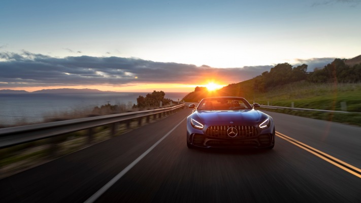 Mercedes-AMG GT R Roadster USA Version 2020. Desktop wallpaper