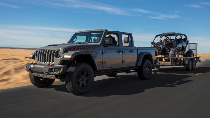 Jeep Gladiator Mojave 2020. Desktop wallpaper