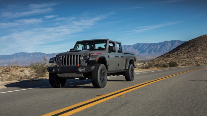 Jeep Gladiator Mojave 2020. Desktop wallpaper