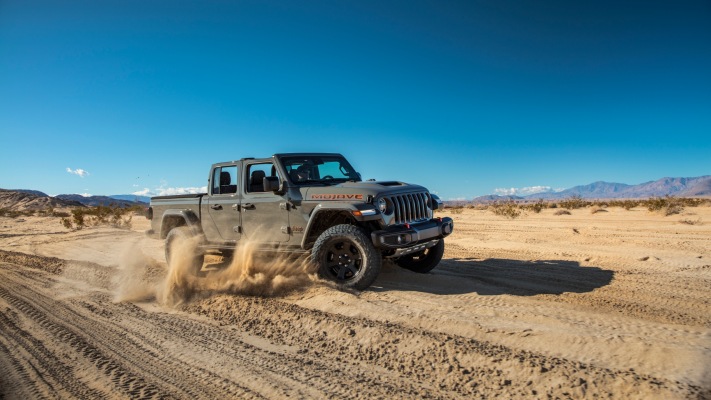 Jeep Gladiator Mojave 2020. Desktop wallpaper