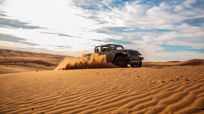 Jeep Gladiator Mojave 2020. Desktop wallpaper