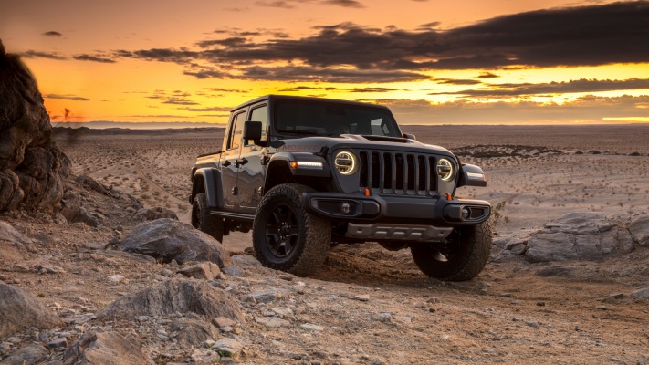 Jeep Gladiator Mojave 2020. Desktop wallpaper