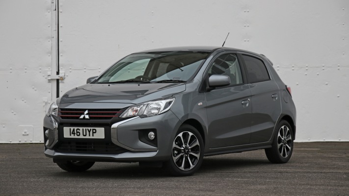 Mitsubishi Mirage UK Version 2020. Desktop wallpaper