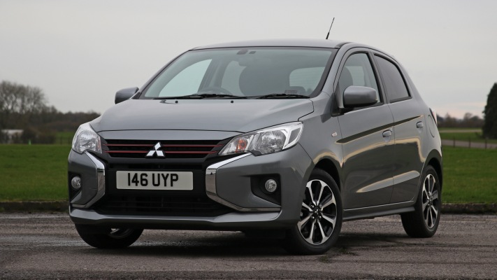 Mitsubishi Mirage UK Version 2020. Desktop wallpaper