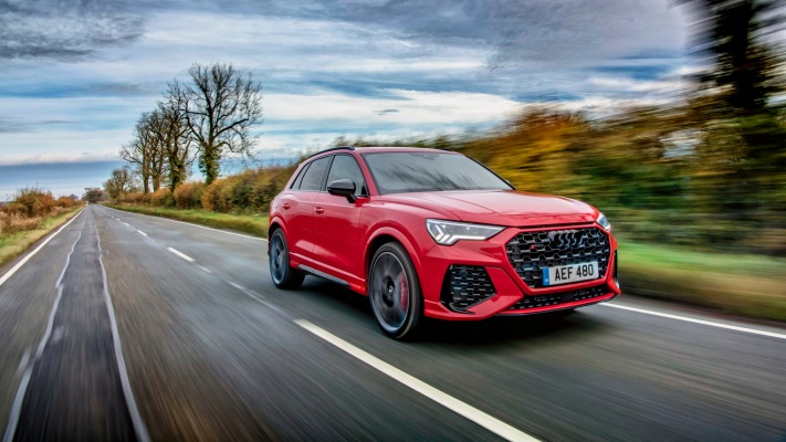 Audi RS Q3 UK Version 2020. Desktop wallpaper