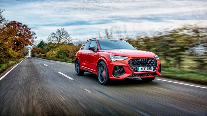 Audi RS Q3 UK Version 2020. Desktop wallpaper