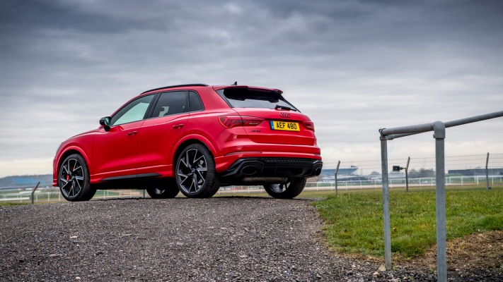 Audi RS Q3 UK Version 2020. Desktop wallpaper