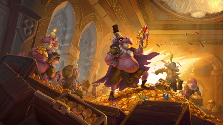 Hearthstone: The Dalaran Heist. Desktop wallpaper