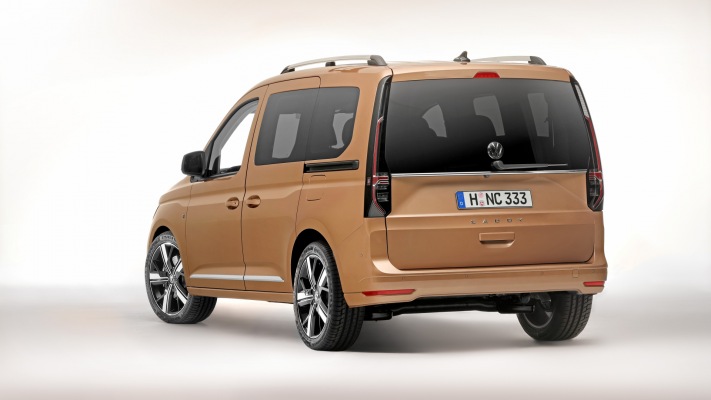 Volkswagen Caddy 2021. Desktop wallpaper