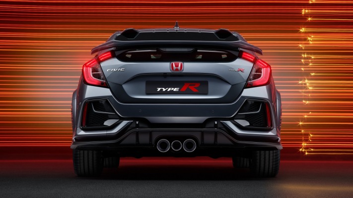 Honda Civic Type R Sport Line 2020. Desktop wallpaper