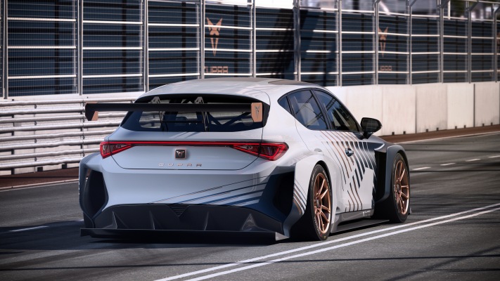 Cupra Leon Competicion 2020. Desktop wallpaper