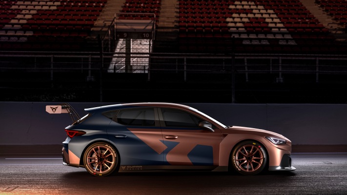 Cupra Leon Competicion 2020. Desktop wallpaper