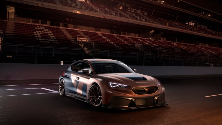 Cupra Leon Competicion 2020. Desktop wallpaper