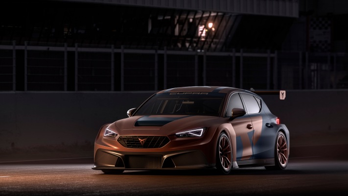 Cupra Leon Competicion 2020. Desktop wallpaper