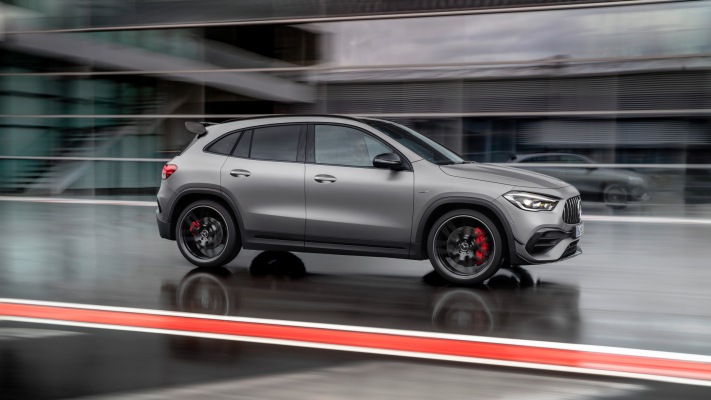 Mercedes-AMG GLA 45 S 4MATIC+ 2020. Desktop wallpaper