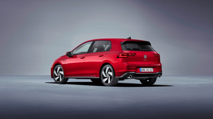 Volkswagen Golf VIII GTI 2020. Desktop wallpaper