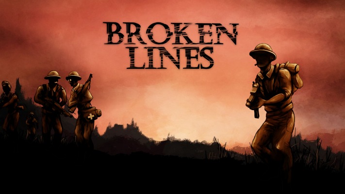 Broken Lines. Desktop wallpaper