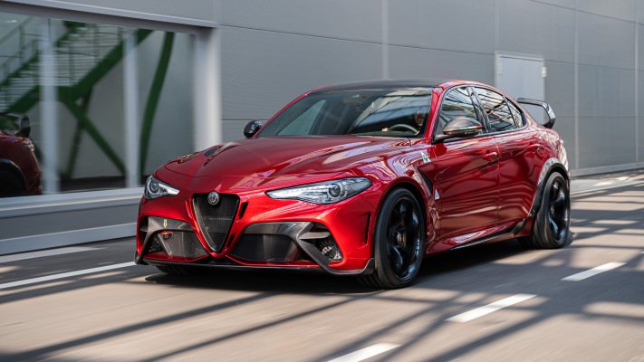 Alfa Romeo Giulia GTAm 2020. Desktop wallpaper