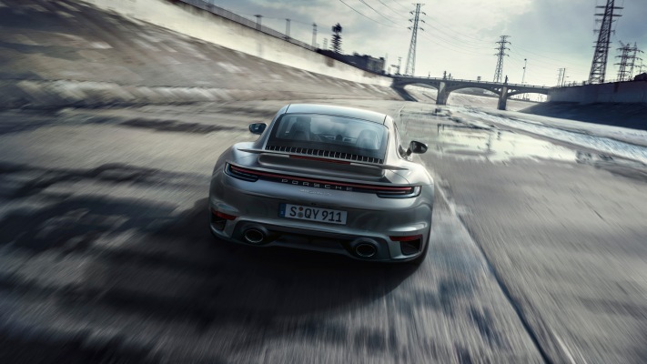 Porsche 911 Turbo S 2020. Desktop wallpaper