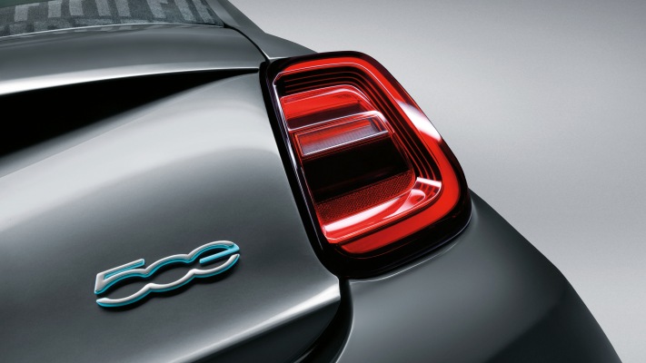 Fiat 500e 2020. Desktop wallpaper