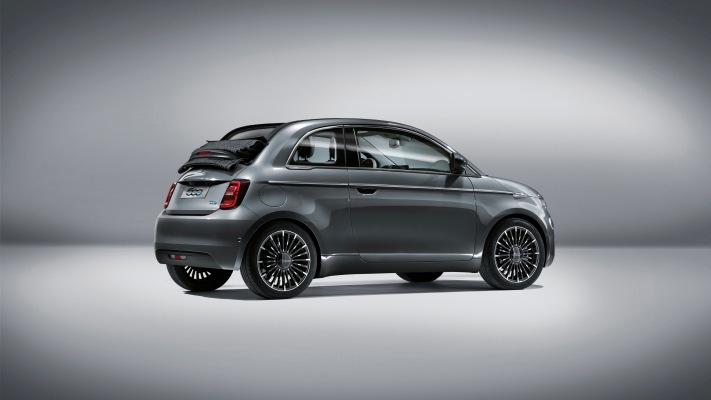 Fiat 500e 2020. Desktop wallpaper