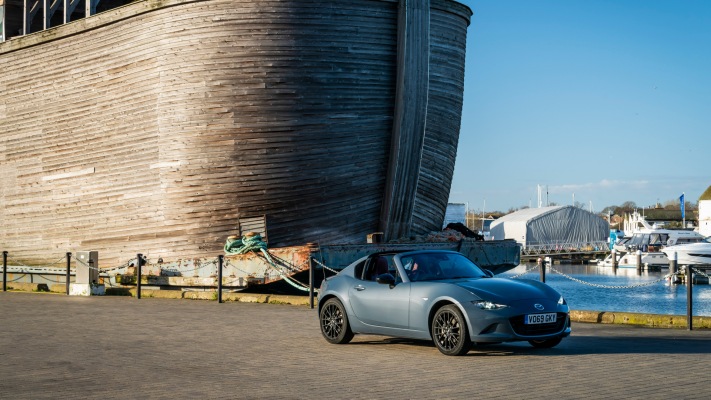 Mazda MX-5 RF GT Sport Tech UK Version 2020. Desktop wallpaper