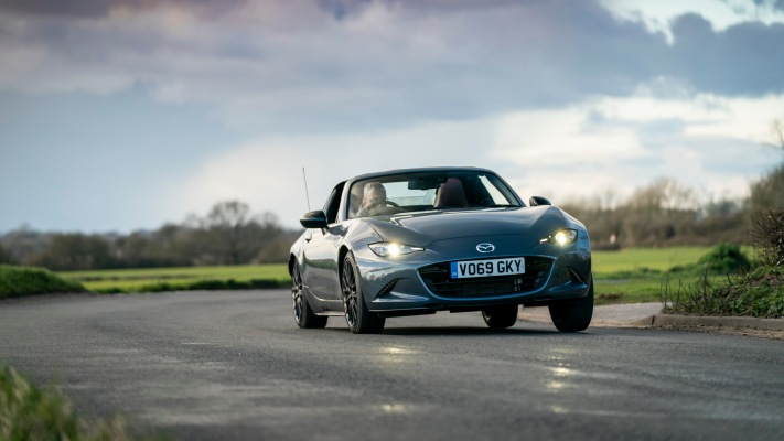 Mazda MX-5 RF GT Sport Tech UK Version 2020. Desktop wallpaper