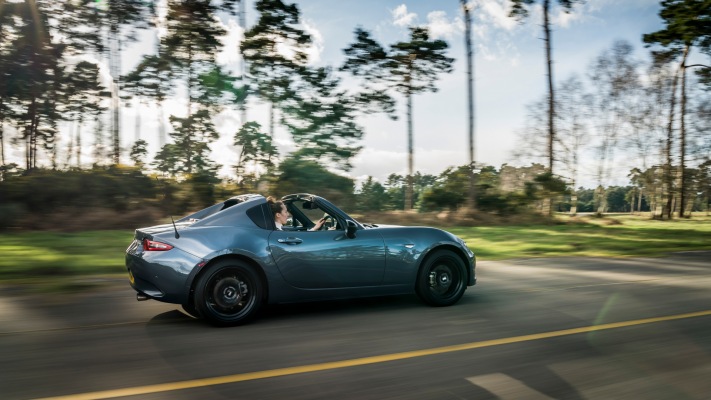 Mazda MX-5 RF GT Sport Tech UK Version 2020. Desktop wallpaper