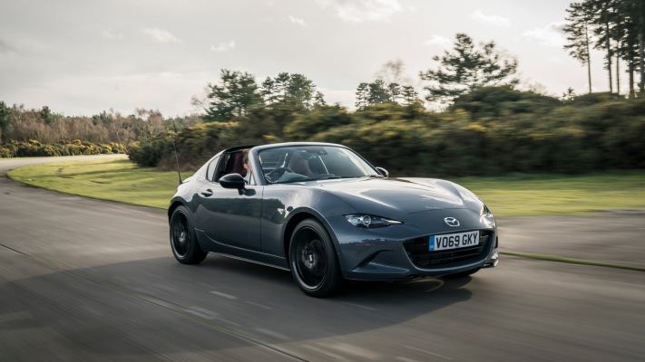 Mazda MX-5 RF GT Sport Tech UK Version 2020. Desktop wallpaper