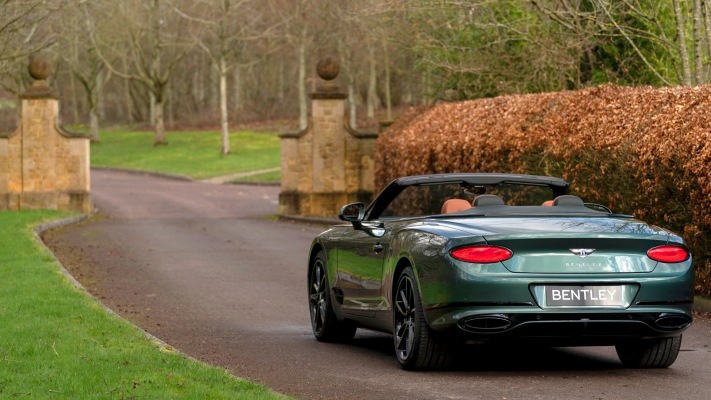 Bentley Continental GT Convertible Equestrian Edition 2020. Desktop wallpaper