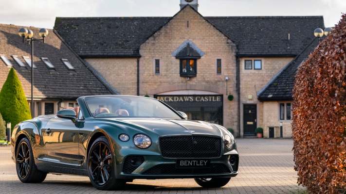 Bentley Continental GT Convertible Equestrian Edition 2020. Desktop wallpaper