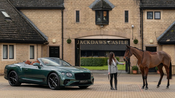 Bentley Continental GT Convertible Equestrian Edition 2020. Desktop wallpaper