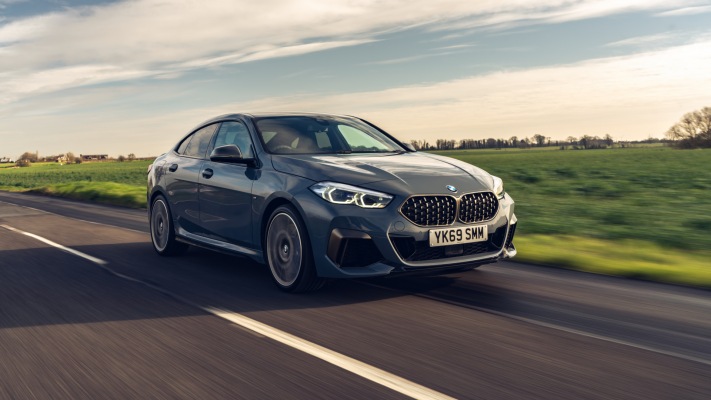 BMW M235i xDrive Gran Coupe UK Version 2020. Desktop wallpaper