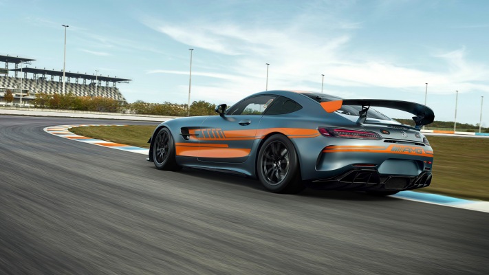 Mercedes-AMG GT4 2020. Desktop wallpaper