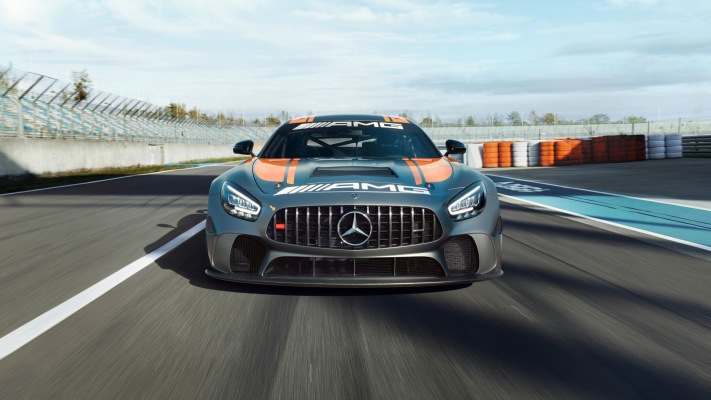 Mercedes-AMG GT4 2020. Desktop wallpaper