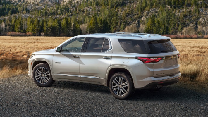 Chevrolet Traverse High Country 2021. Desktop wallpaper