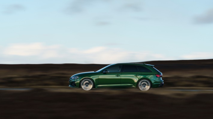 Audi RS 4 Avant UK Version 2020. Desktop wallpaper