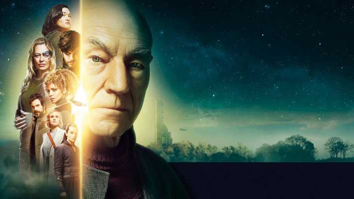 Star Trek: Picard. Desktop wallpaper