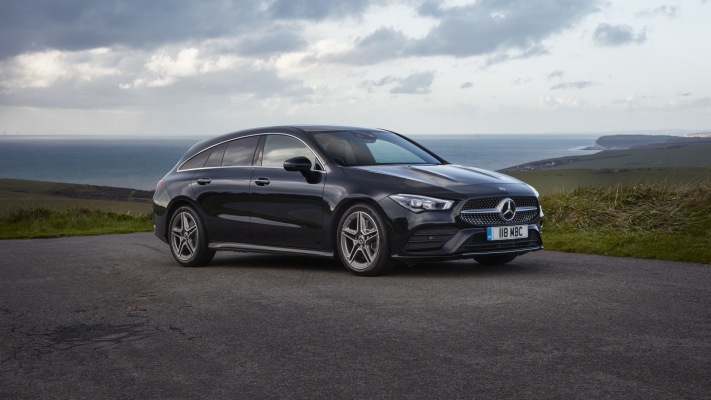 Mercedes-Benz CLA 220 Shooting Brake UK Version 2020. Desktop wallpaper