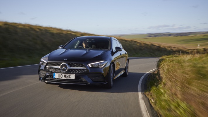 Mercedes-Benz CLA 220 Shooting Brake UK Version 2020. Desktop wallpaper